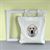 Pet Portrait Leather Tote Bag