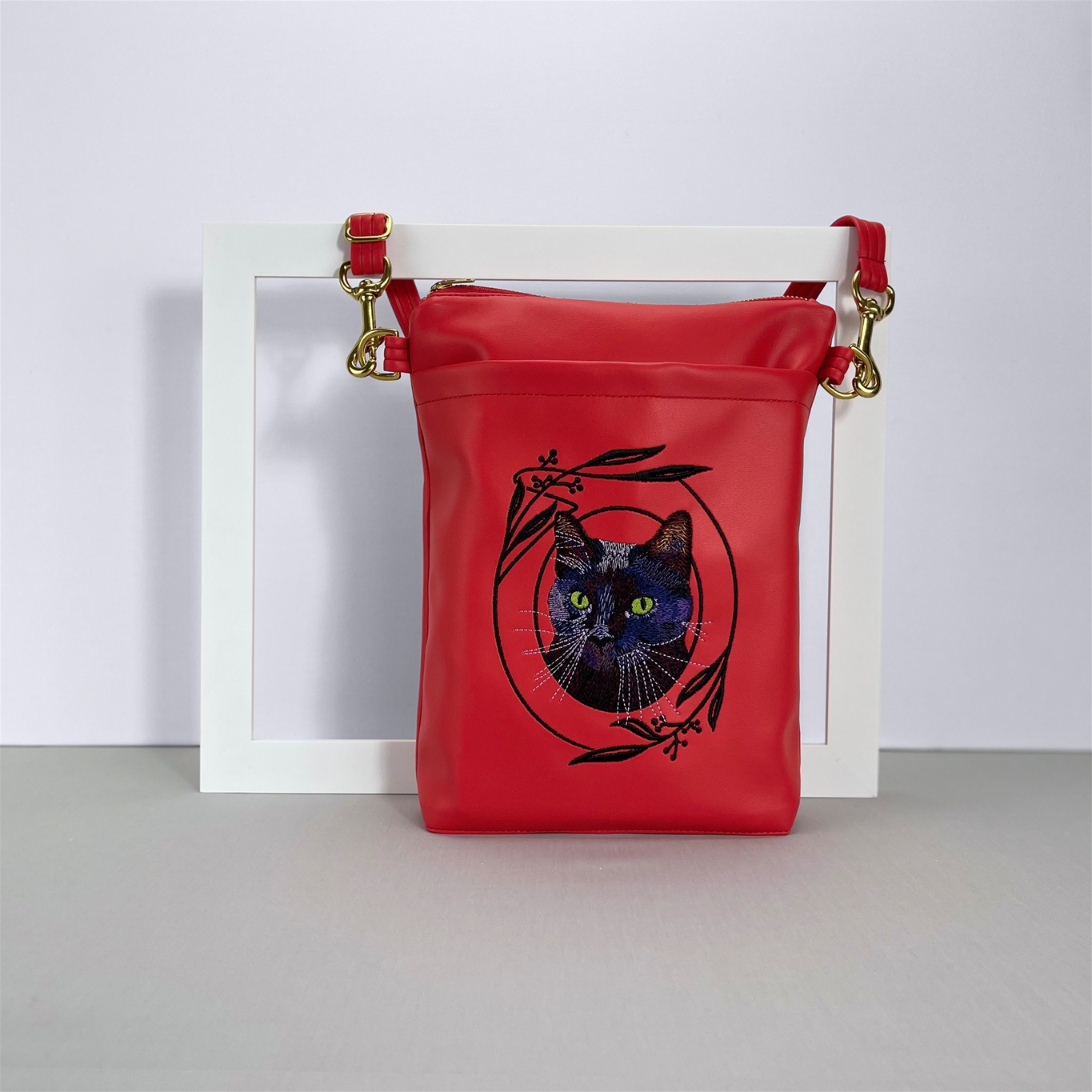 Pet Portrait Crossbody Bag